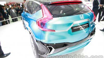 Honda Vision XS-1 rear three quarters left at Auto Expo 2014