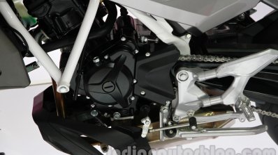 Hyosung GD 250N engine at Auto Expo 2014