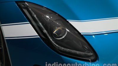 Jaguar F-Type Project 7 at Auto Expo 2014 headlight