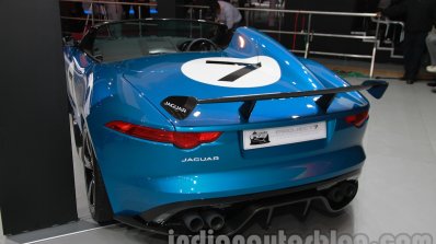Jaguar F-Type Project 7 at Auto Expo 2014 rear