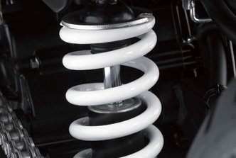 Kawasaki Ninja 250 RR Mono monoshock detail press shot