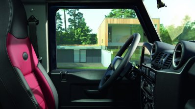 Land Rover Defender Black Pack interior