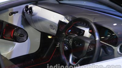 Mahindra HALO driver cockpit at Auto Expo 2014