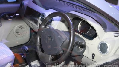 Mahindra Verito Electric interior at Auto Expo 2014