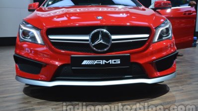 Mercedes GLA front fascia at Auto Expo 2014