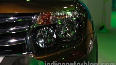 Renault Duster Adventure Edition headlamp at Auto Expo 2014