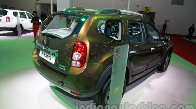 Renault Duster Adventure Edition rear three quarters right at Auto Expo 2014