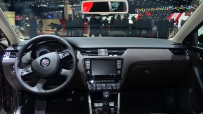Skoda Octavia Laurin & Klement Edition dashboard full view in Geneva