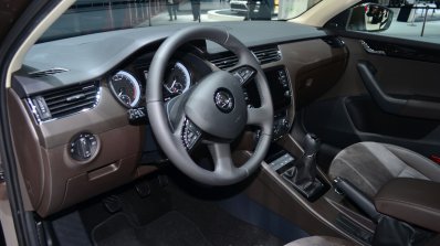 Skoda Octavia Laurin & Klement Edition dashboard in Geneva