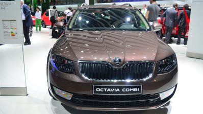 Skoda Octavia Laurin & Klement Edition front in Geneva