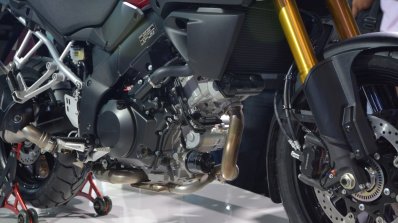 Suzuki V-Strom 1000 ABS engine from Auto Expo 2014