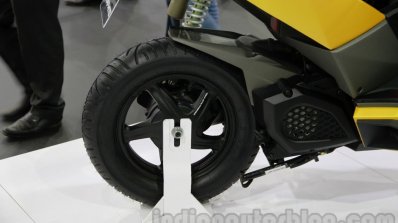TVS Graphite concept rear wheel details live