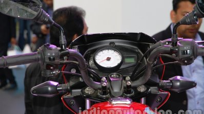 TVS Star City+ instrument cluster at Auto Expo 2014