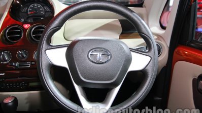 Tata Nano Twist Active Concept steering wheel