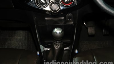 Toyota Etios Cross with accessories gear knob at Auto Expo 2014