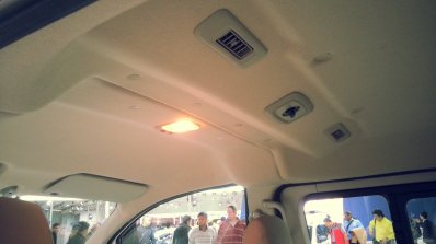 Updated Nissan Evalia Auto Expo 2014 rear AC