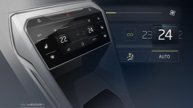 VW T-ROC Concept sketch cabin