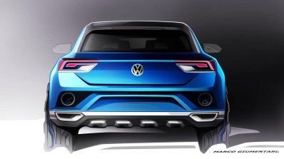 VW T-ROC Concept sketch rear