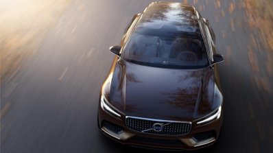 Volvo Concept Estate leaked front top