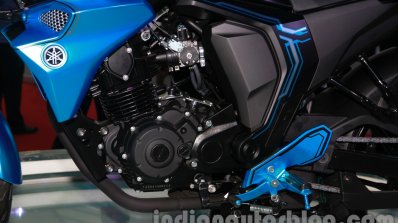 Yamaha FZ-S Concept Auto Expo engine