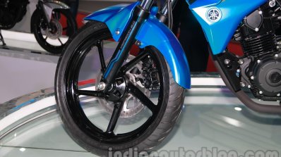 Yamaha FZ-S Concept Auto Expo wheel