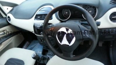 2014 Fiat Punto facelift snapped interior