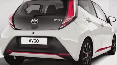 2014 Toyota Aygo rear leaked official image