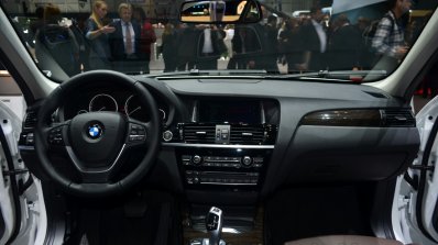2015 BMW X3 dashboard detail - Geneva Live