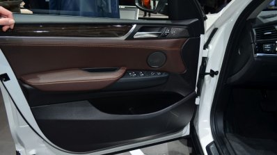 2015 BMW X3 door panel detail - Geneva Live