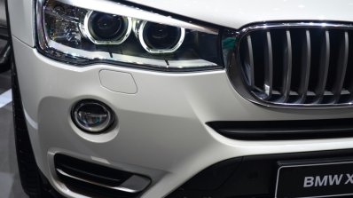 2015 BMW X3 headlamp detail - Geneva Live