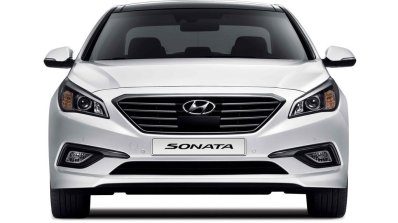 2015 Hyundai Sonata press shot front