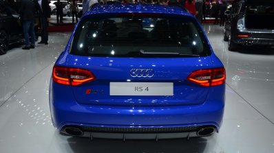 Audi RS4 Avant Nagaro rear - Geneva Live