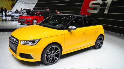 Audi S1 Sportback front three quarter - Geneva Live