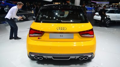 Audi S1 Sportback rear - Geneva Live