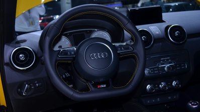 Audi S1 Sportback steering detail - Geneva Live