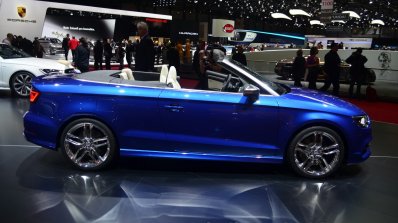 Audi S3 Cabriolet side - Geneva Live