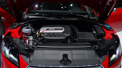 Audi TTS engine bay - Geneva Live