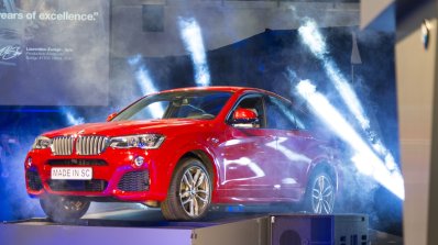 BMW X4 production launched in Spartanburg