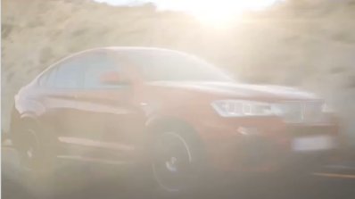 BMW X4 teaser