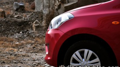 Datsun Go review front fender