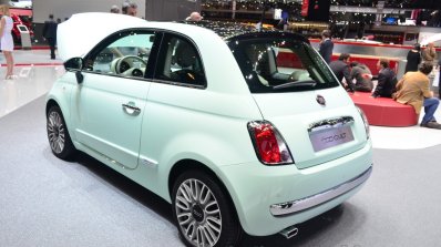 Fiat 500 Cult rear three quarter - Geneva Live