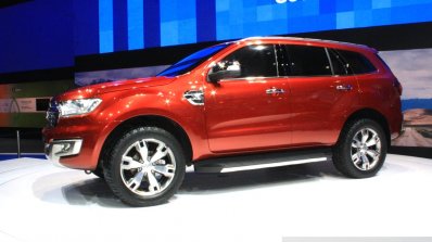 Ford Everest Concept at the Bangkok Motor Show side view