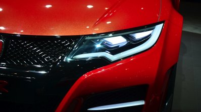 Honda Civic Type R headlamp Concept at Geneva Motor Show