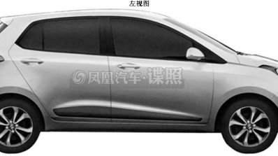 Hyundai Grand i10 side patent in China