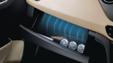 Hyundai Xcent Cooled Glove Box official image