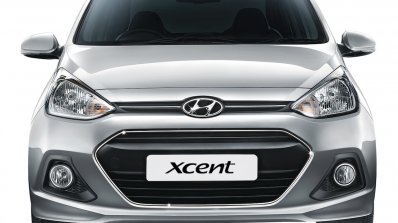 Hyundai Xcent front official image
