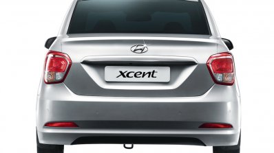 Hyundai Xcent rear official image