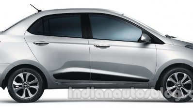 Hyundai Xcent side official image