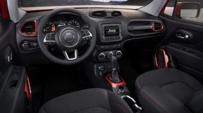 Jeep Renegade dashboard