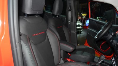 Jeep Renegade front seats at Geneva Motor Show